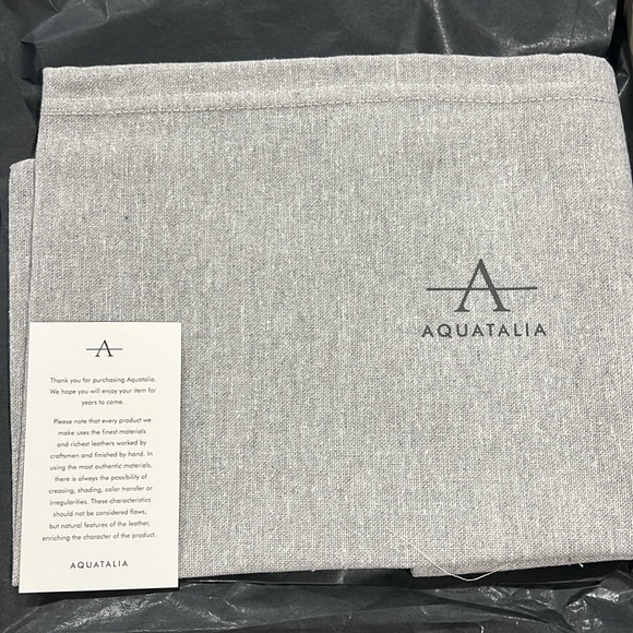 Aquatalia black suede booties with 2 side zippers.  Size 7.  In box, never worn - Picture 7 of 9